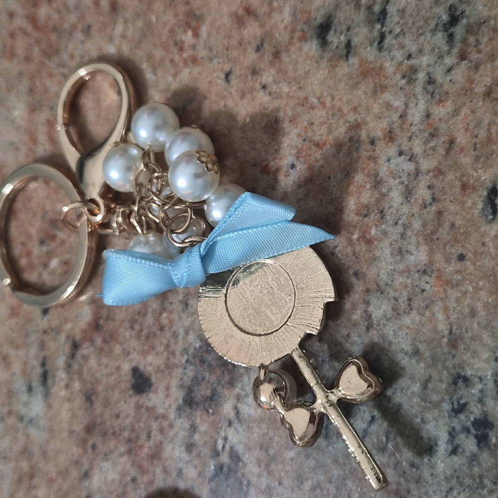 Lollipop Keychain with Pearls - Picture 5 of 6